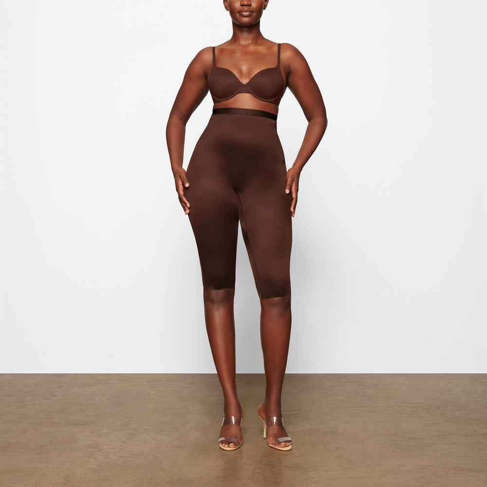 Skims BARELY THERE CROPPED Leggings Chocola | 76OCKHJSR