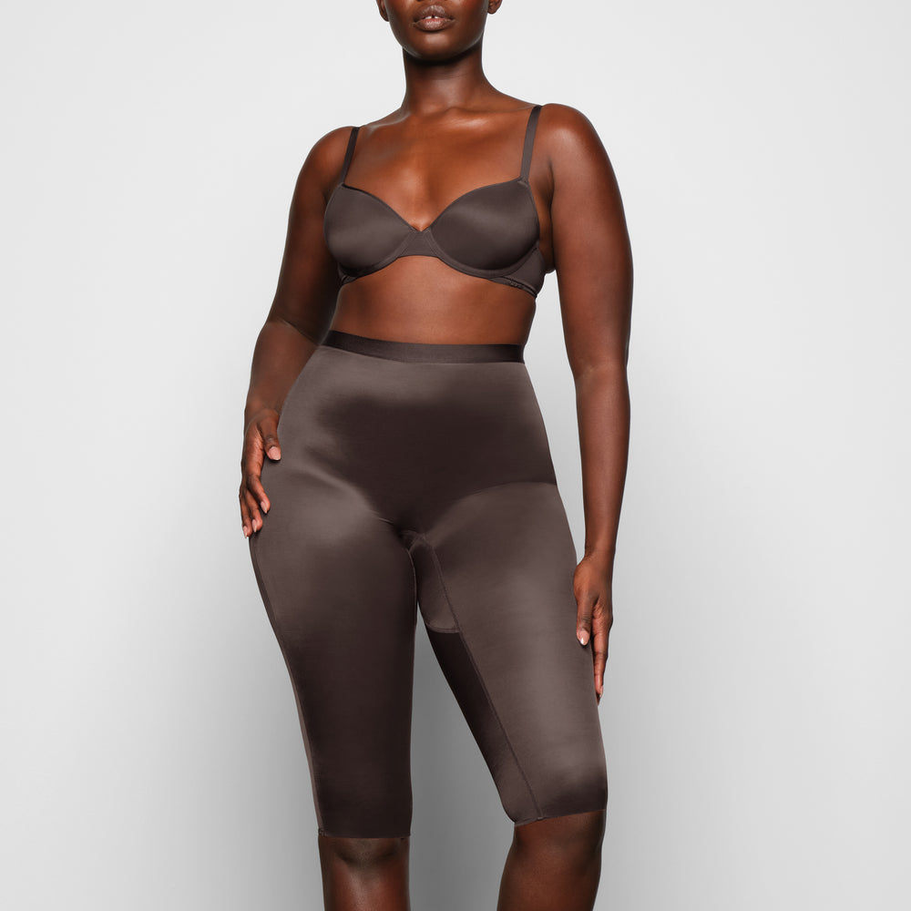 Skims BARELY THERE CROPPED Leggings Koffie | 54GQZFKOA