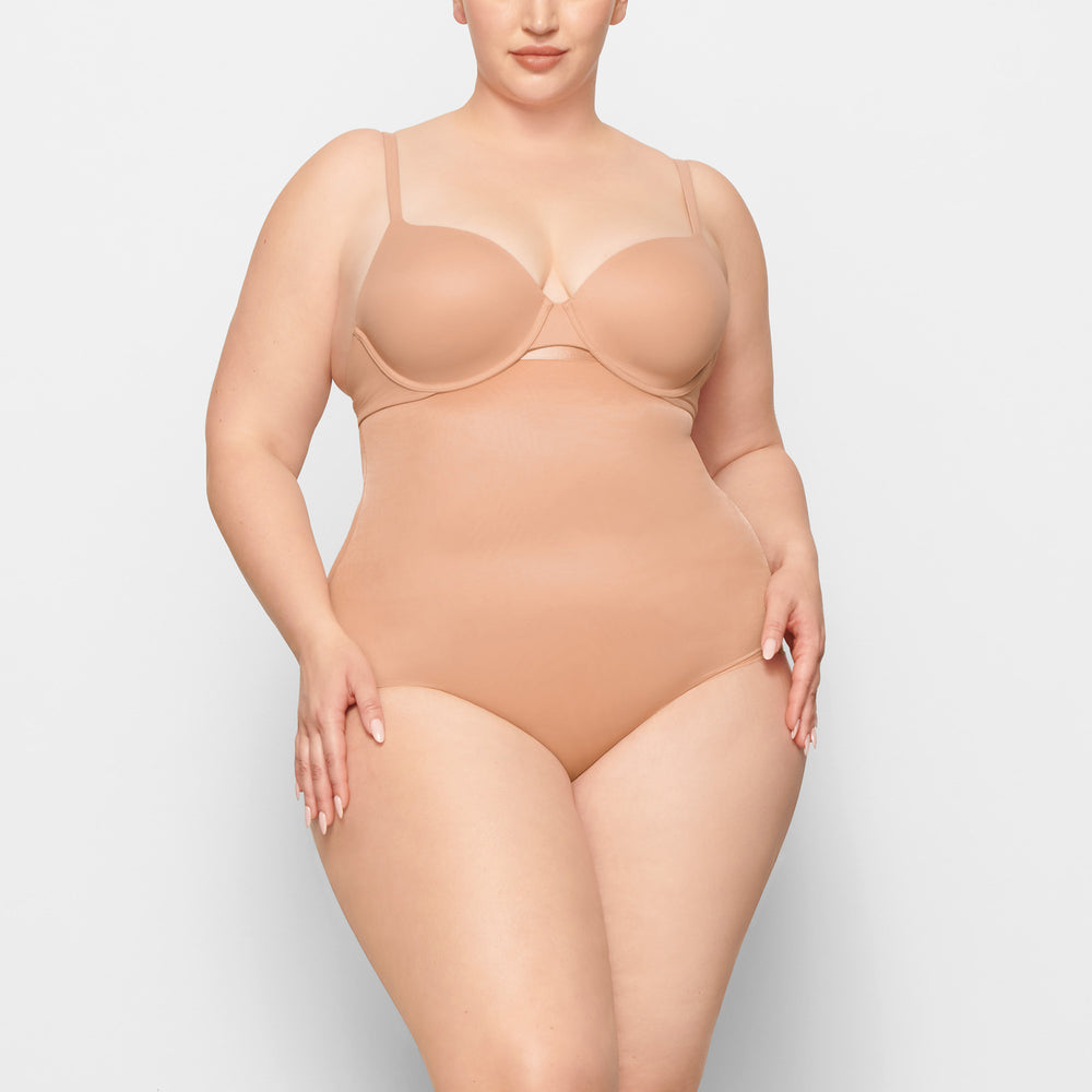 Skims BARELY THERE HIGH WAIST Brief Beige | 93ZVHQMRN