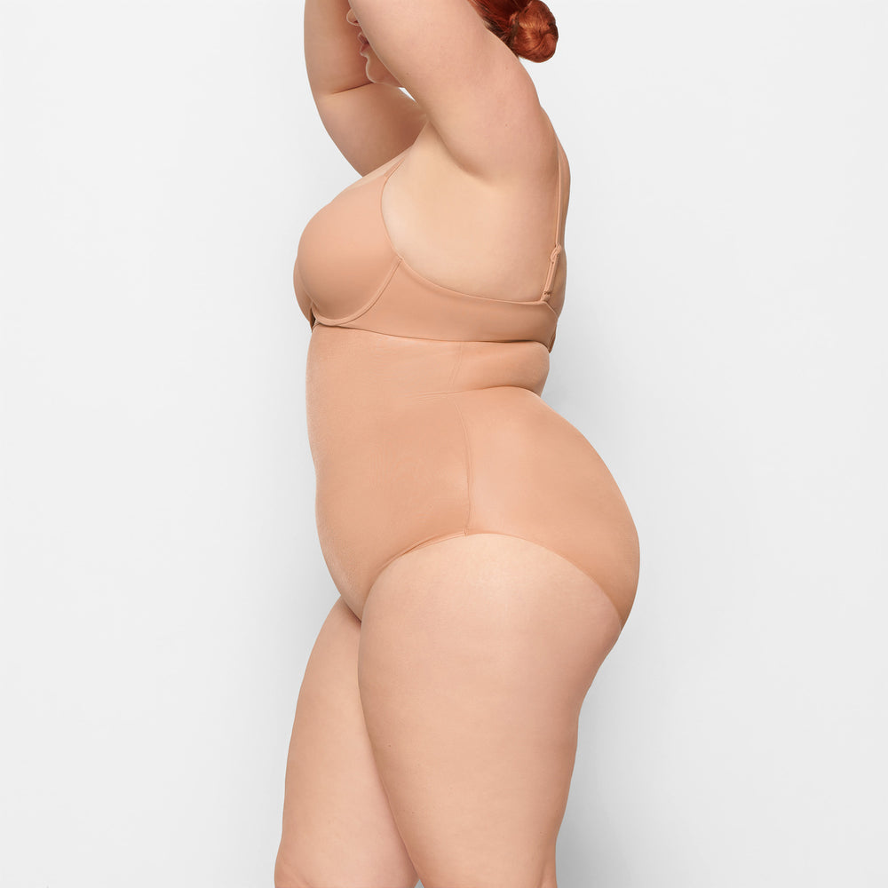 Skims BARELY THERE HIGH WAIST Brief Beige | 93ZVHQMRN