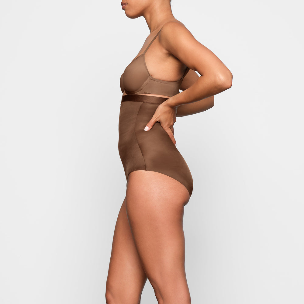 Skims BARELY THERE HIGH WAIST Brief Bruin | 43ASEJXLP
