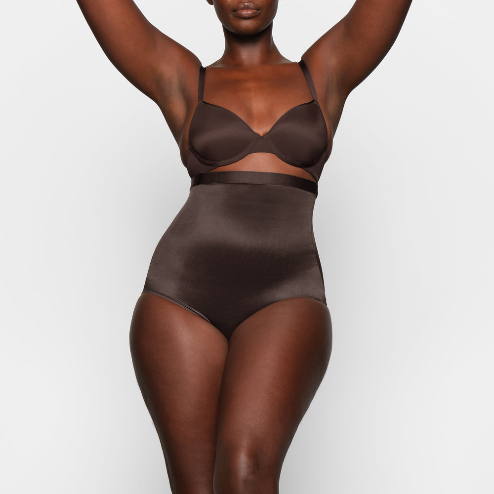 Skims BARELY THERE HIGH WAIST Brief Koffie | 53FTOCGLS