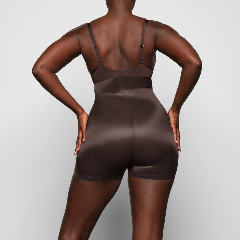 Skims BARELY THERE HIGH WAIST Korte Broek Koffie | 32TNVAQYK