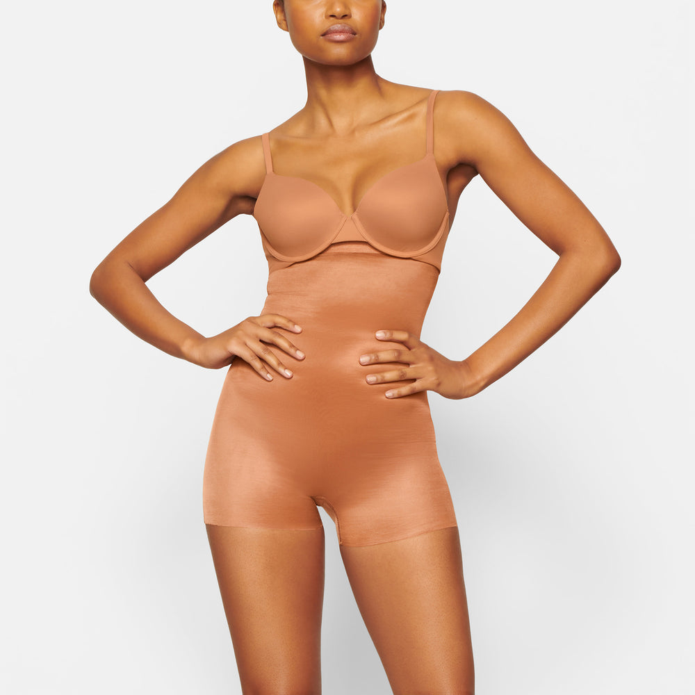 Skims BARELY THERE HIGH WAIST Korte Broek Abrikoos | 96JVMCANY