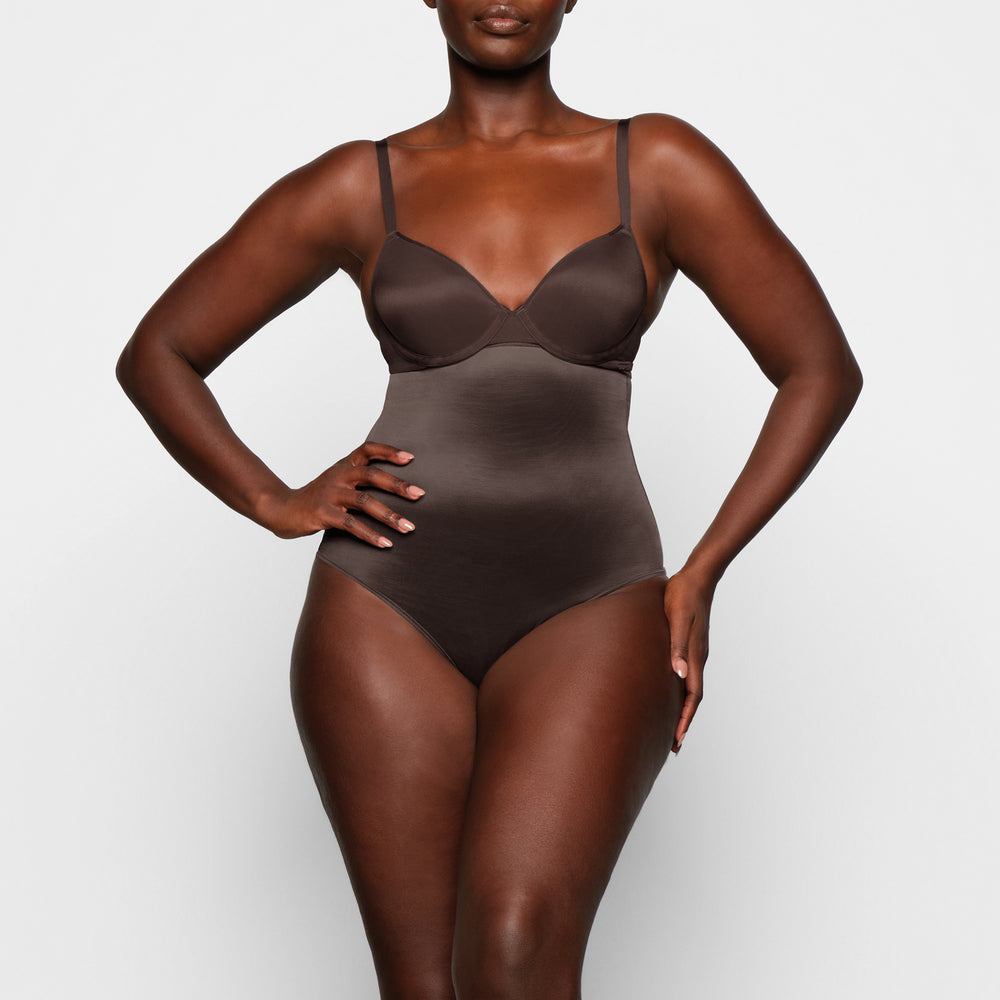 Skims BARELY THERE HIGH WAIST Thong Koffie | 97KIFMQLN