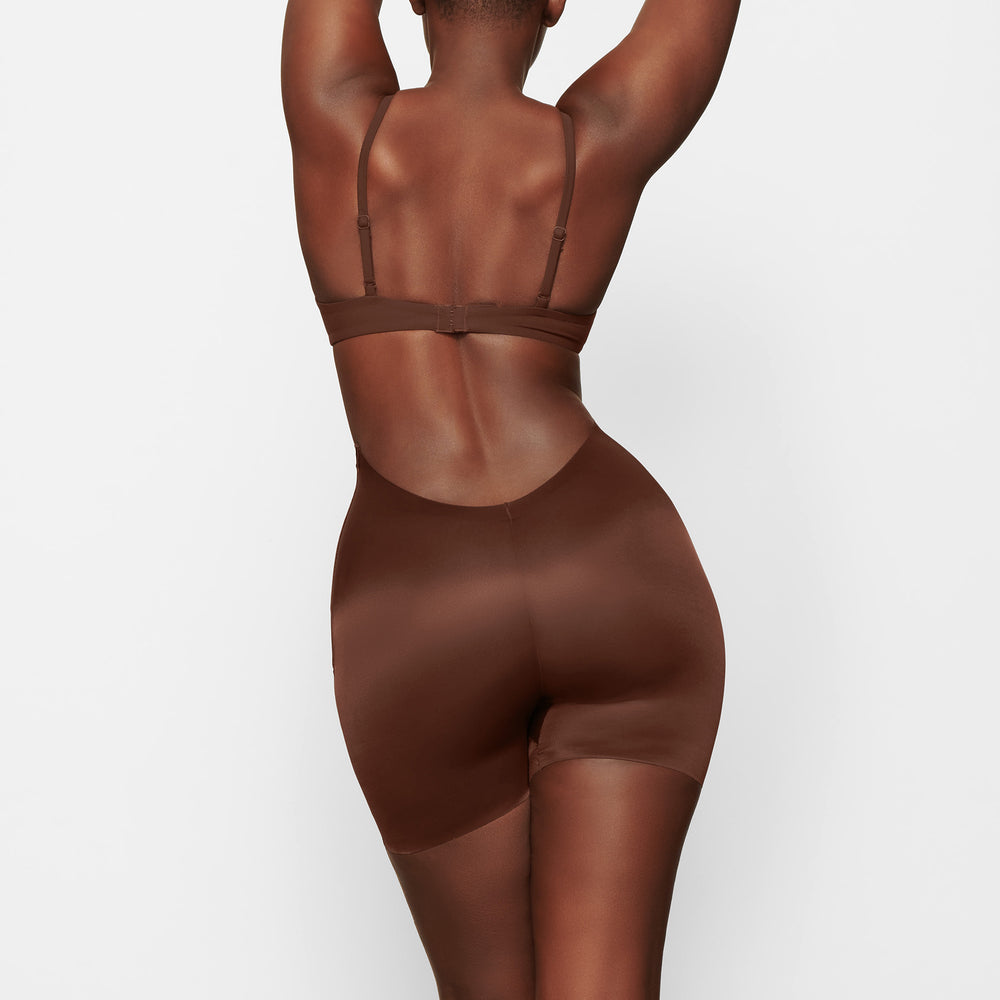 Skims BARELY THERE LOW BACK Korte Broek Chocola | 56INREZCP