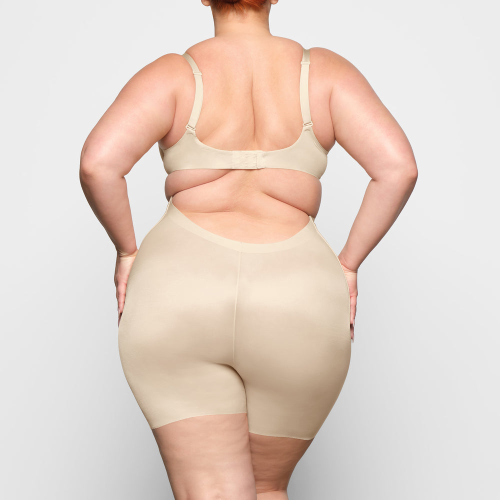 Skims BARELY THERE LOW BACK Korte Broek Bruin | 68HLRMFXE