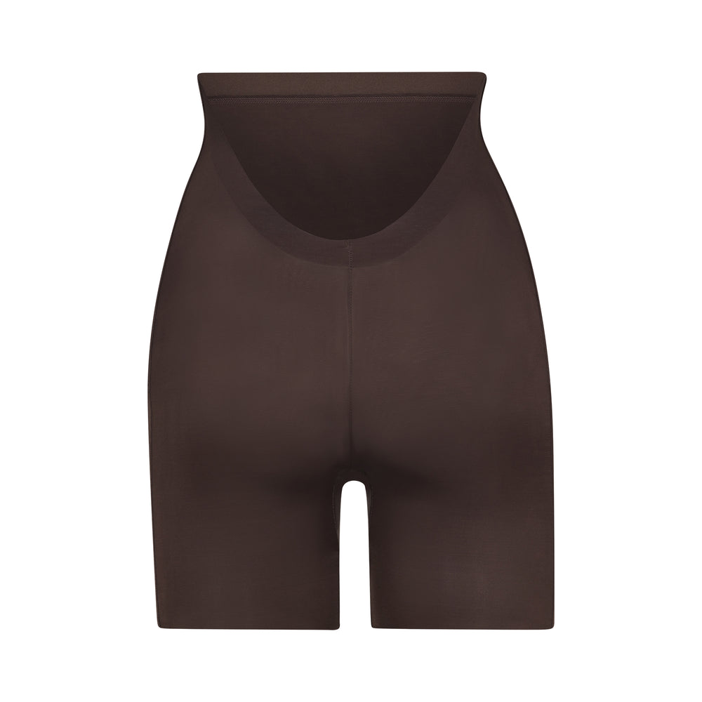 Skims BARELY THERE LOW BACK Korte Broek Koffie | 81SOXCNGQ