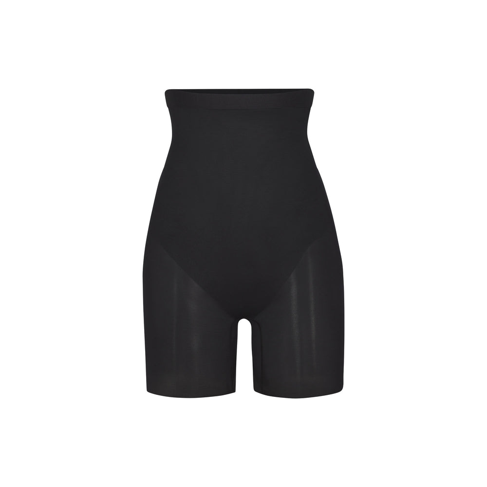 Skims BARELY THERE MID THIGH Korte Broek Zwart | 58ICXSGKL