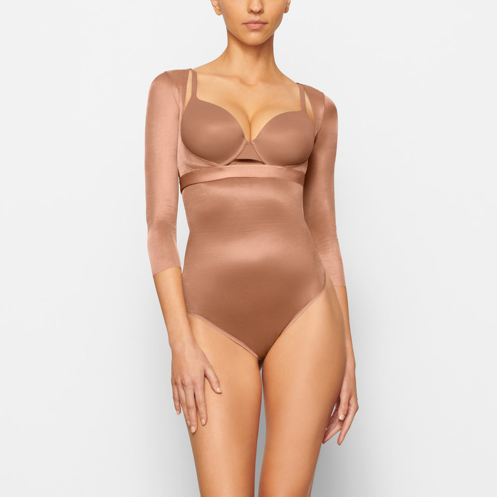 Skims BARELY THERE OPEN Arm Shapewear Abrikoos | 16JSYBORI