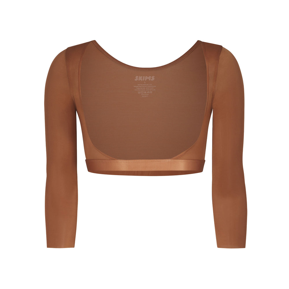Skims BARELY THERE OPEN Arm Shapewear Abrikoos | 95ZJYHGBI