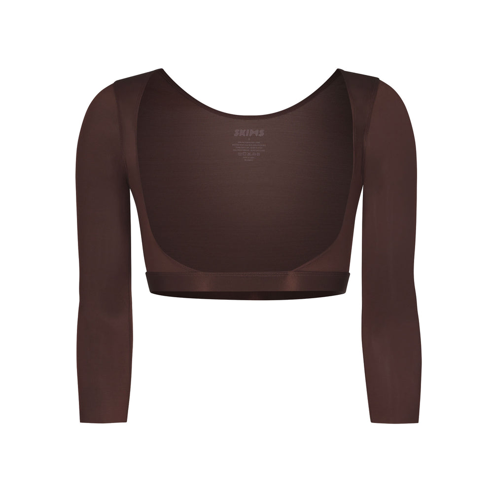 Skims BARELY THERE OPEN Arm Shapewear Chocola | 94FOLHCIA