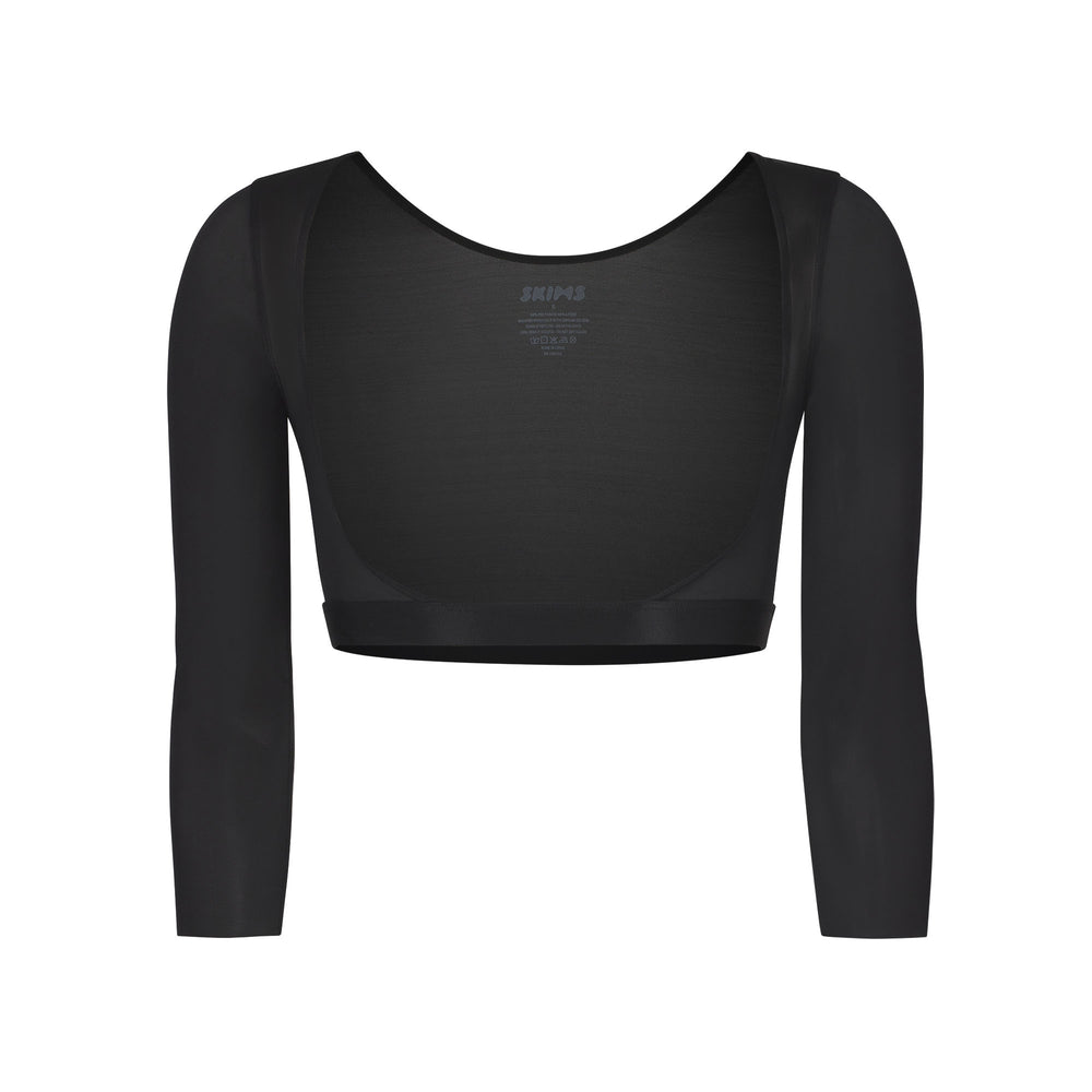 Skims BARELY THERE OPEN Arm Shapewear Zwart | 53QARHNMV