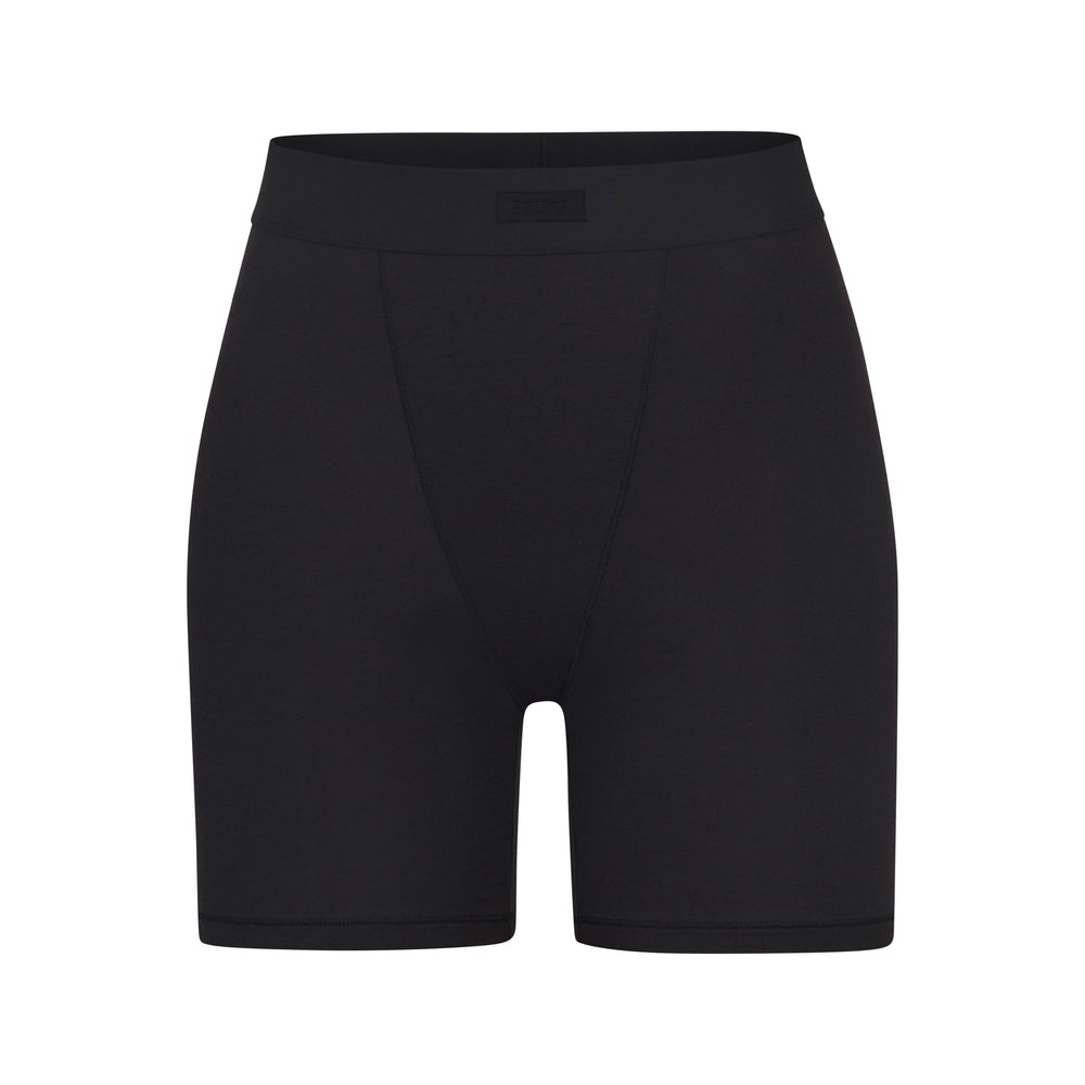 Skims BOYFRIEND Boxer Shorts Zwart | 03URGWYCH