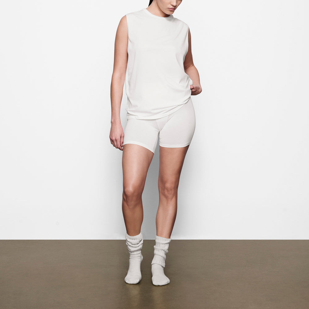 Skims BOYFRIEND MUSCLE Tank Wit | 82LNJEVTK