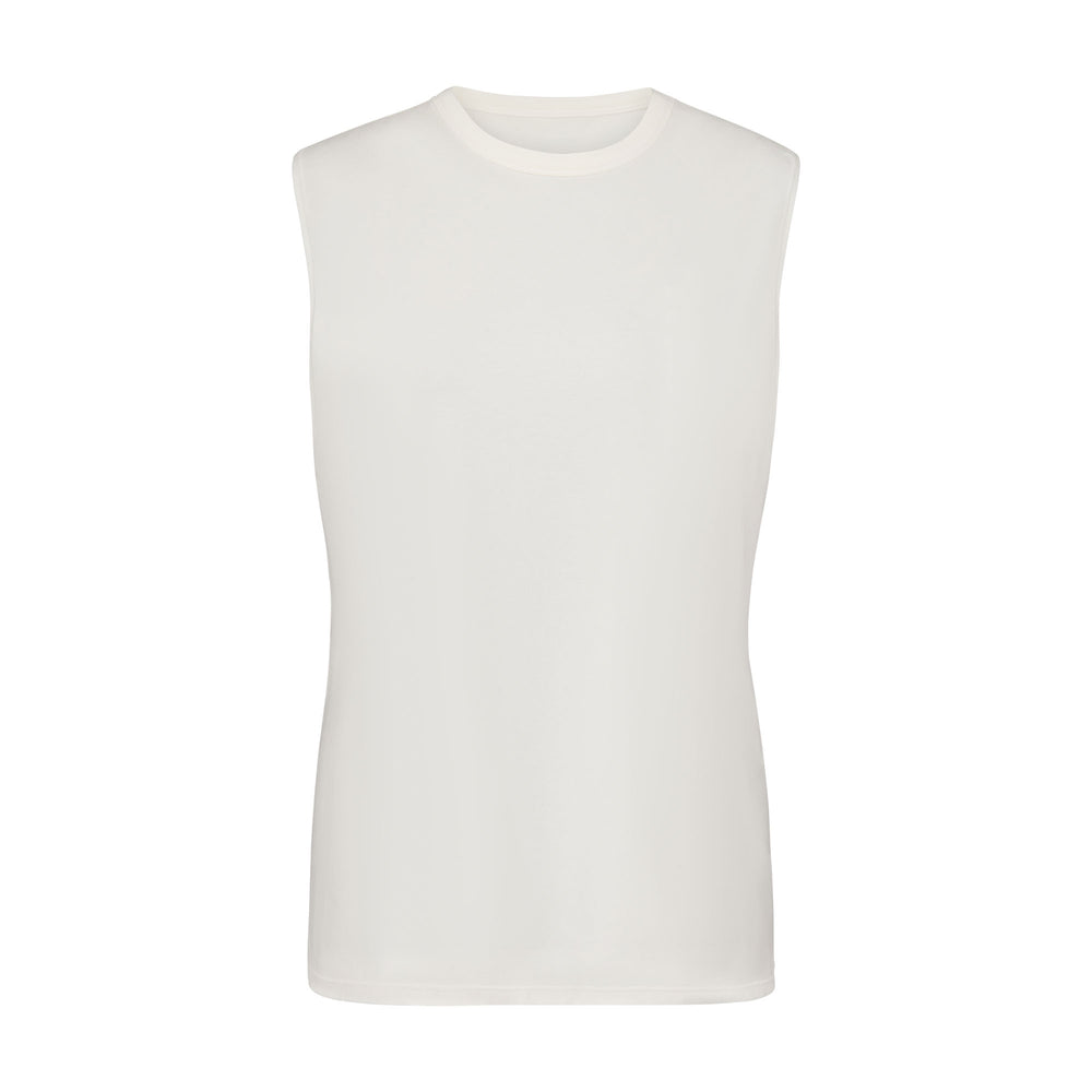 Skims BOYFRIEND MUSCLE Tank Wit | 82LNJEVTK
