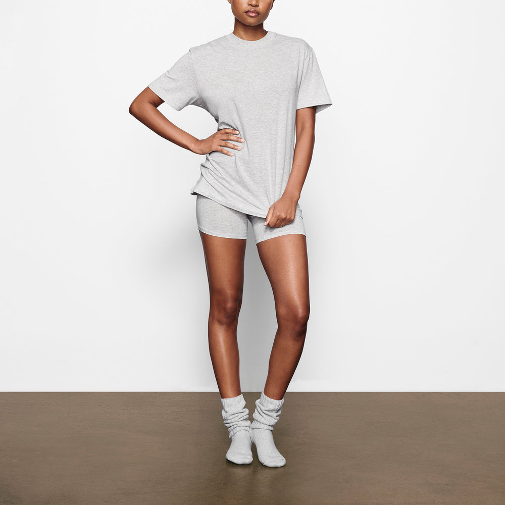 Skims BOYFRIEND T-shirt Lichtgrijs | 48OUSJLAT