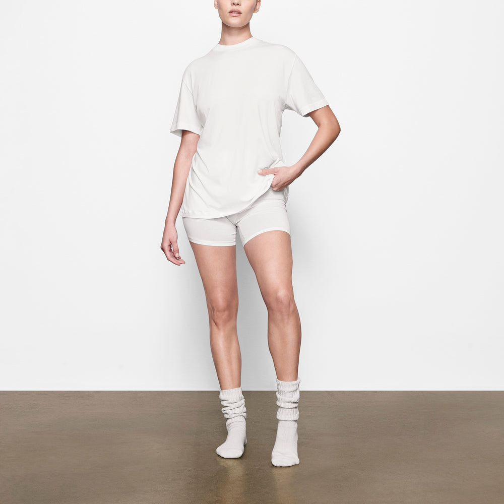 Skims BOYFRIEND T-shirt Wit | 39YKCGDEV