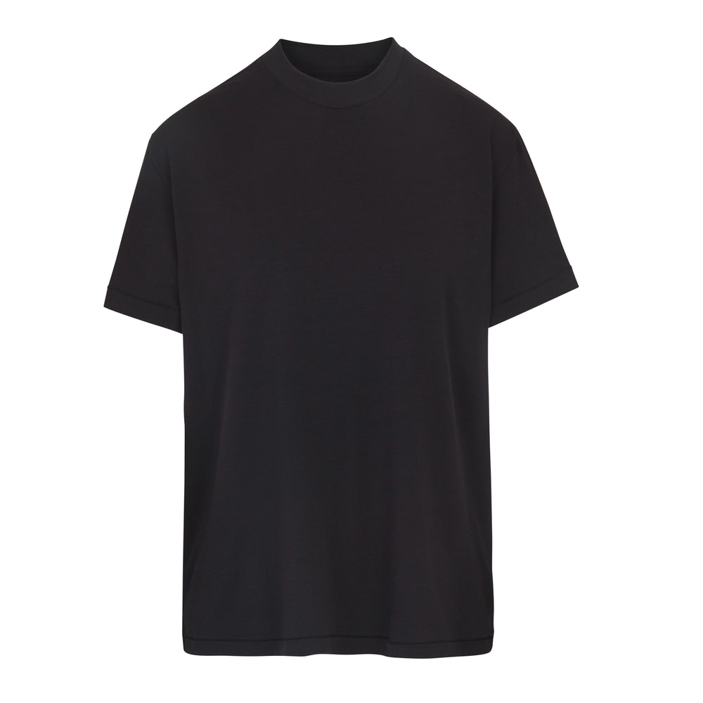 Skims BOYFRIEND T-shirt Zwart | 85UDRVHCJ