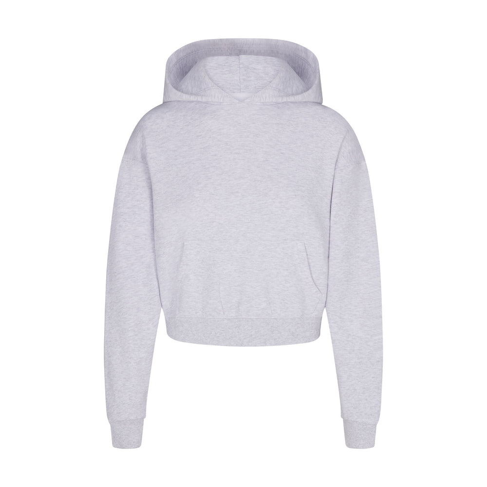 Skims COTTON FLEECE PULLOVER Hoodie Lichtgrijs | 84KBPXQYA
