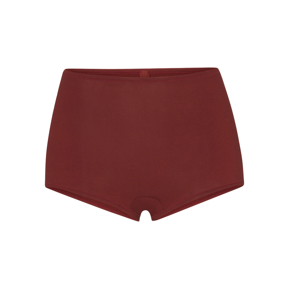 Skims COTTON JERSEY Boy Short Dieprood | 16AHTERPW