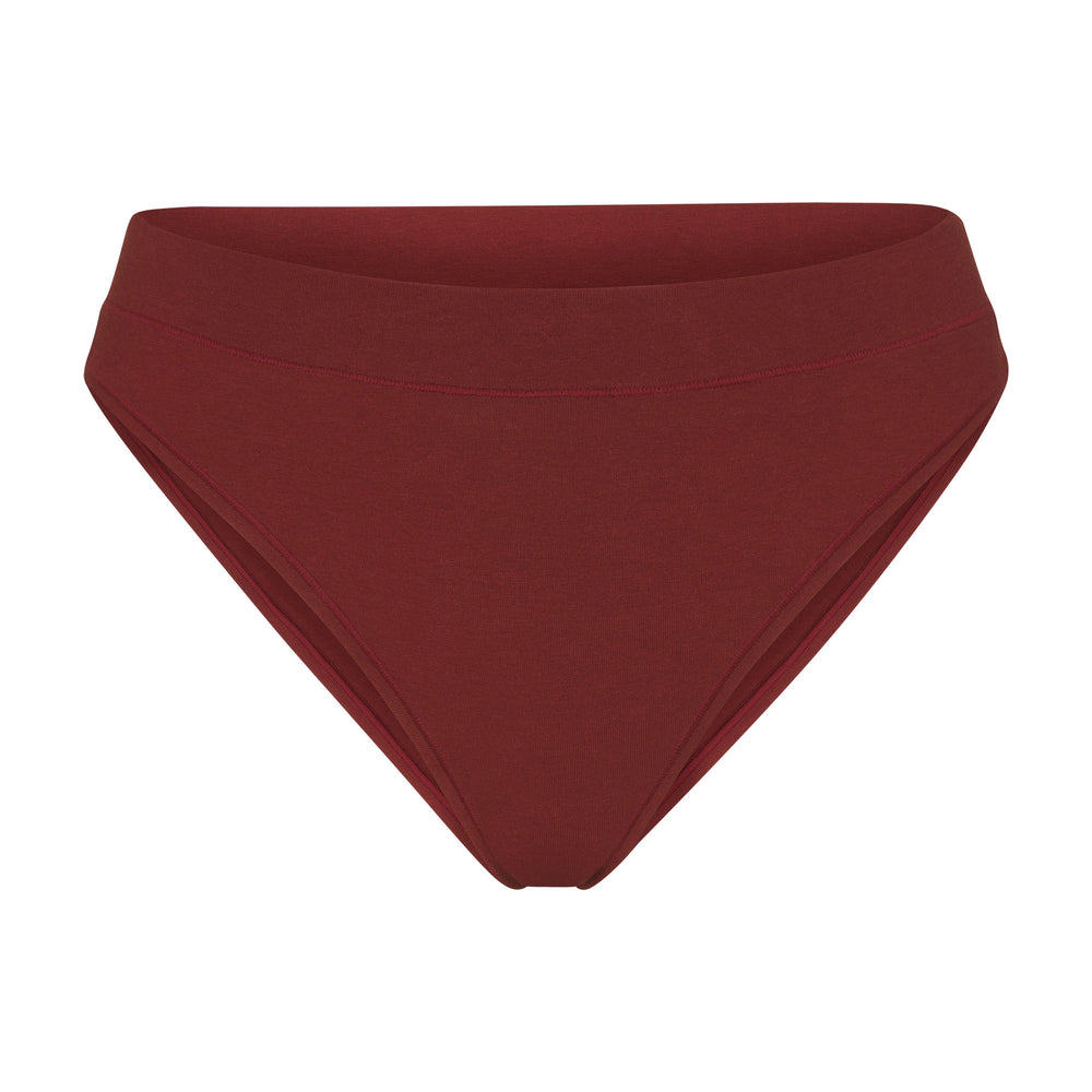 Skims COTTON JERSEY CHEEKY Tanga Dieprood | 73QDEKXGR