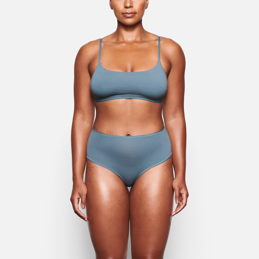 Skims COTTON JERSEY FULL Brief Blauw | 34TLRMQSO