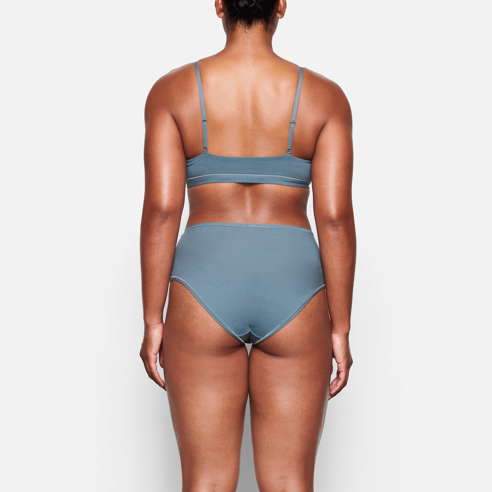 Skims COTTON JERSEY FULL Brief Blauw | 34TLRMQSO