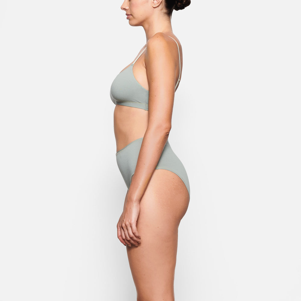Skims COTTON JERSEY FULL Brief Blauw | 46AKJOCHM
