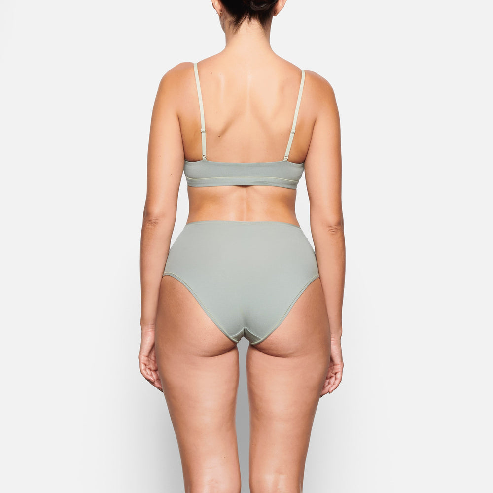 Skims COTTON JERSEY FULL Brief Blauw | 46AKJOCHM