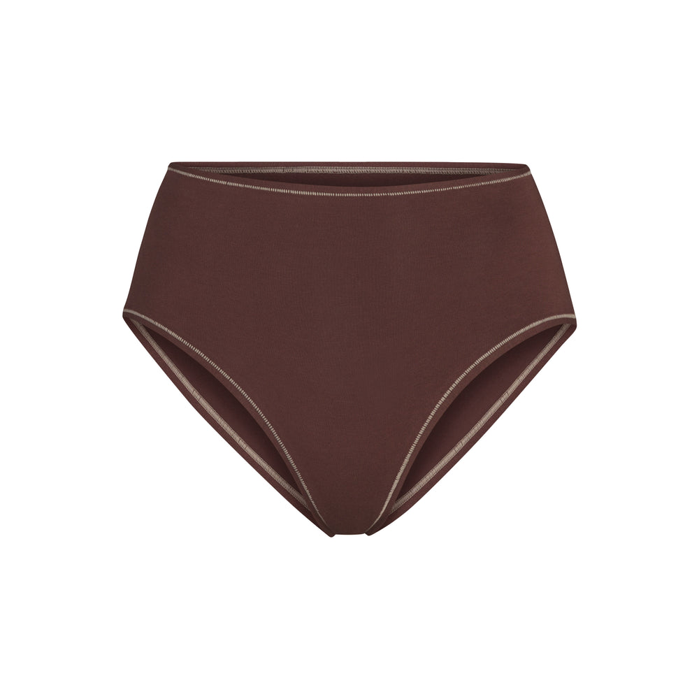 Skims COTTON JERSEY FULL Brief Chocola | 85IBSRHXV