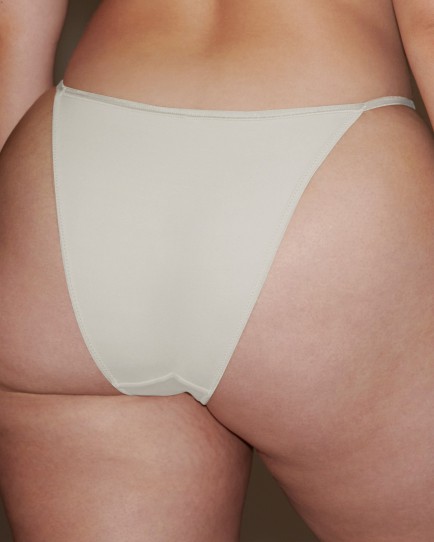 Skims COTTON JERSEY STRING Bikini Wit | 70ANQJSGE