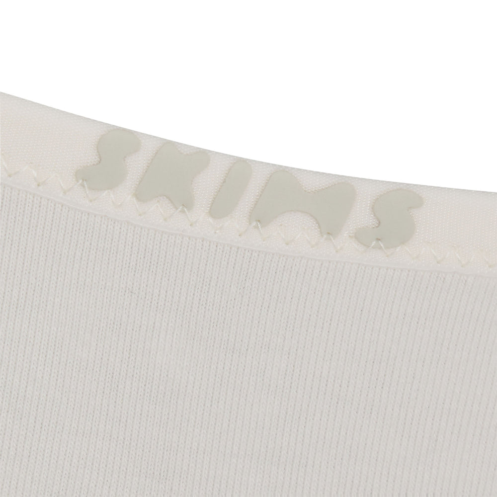 Skims COTTON LOGO DIPPED Thong Wit | 58FBCKWOG