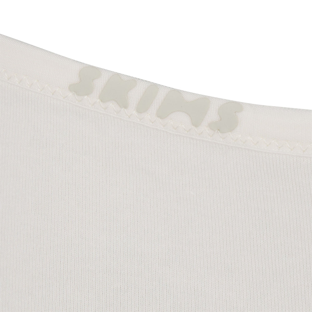 Skims COTTON LOGO Hipster Wit | 25LOFBPVN