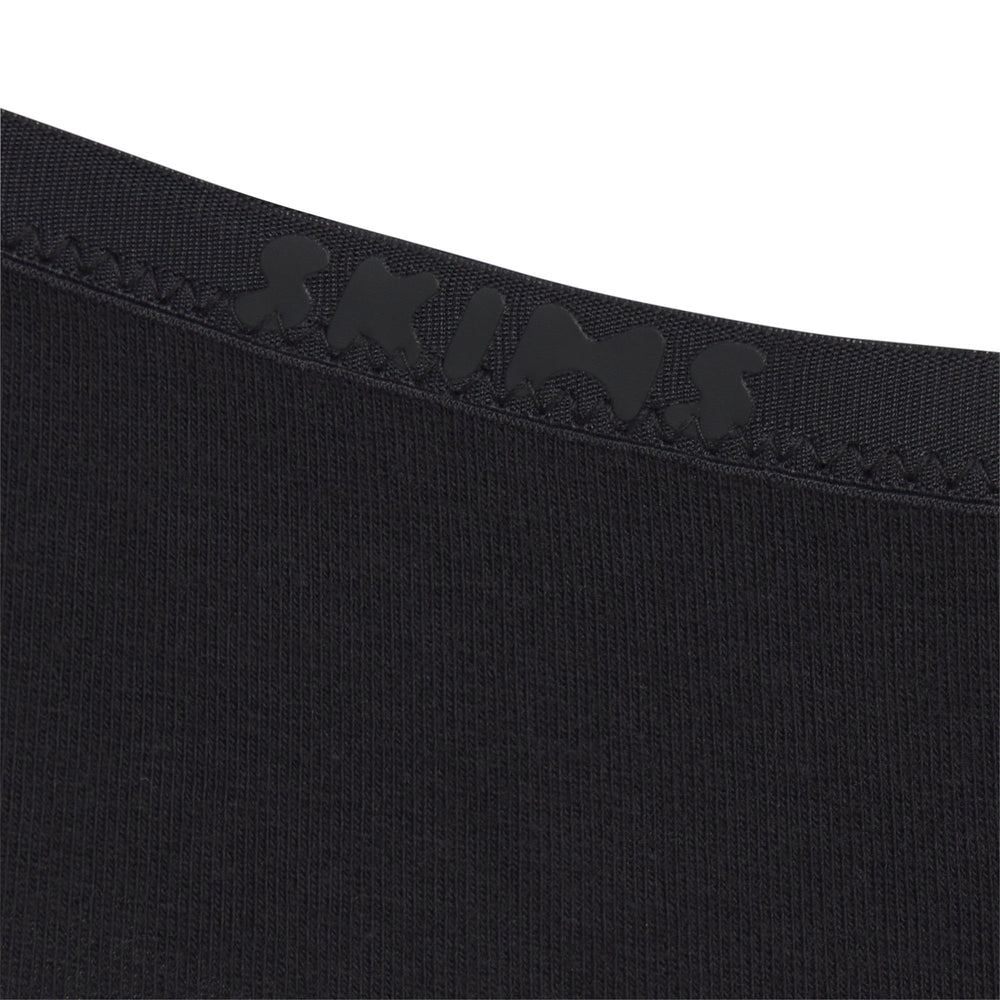 Skims COTTON LOGO Hipster Zwart | 56MURCOLT