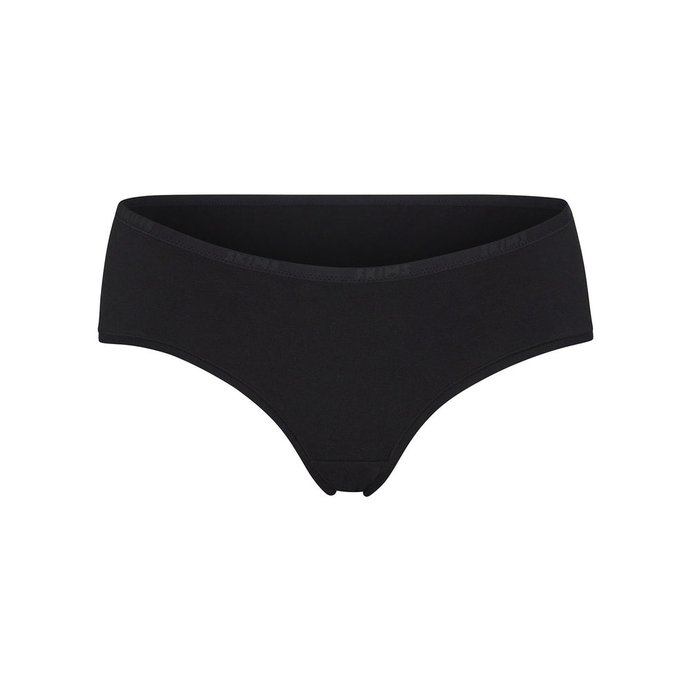 Skims COTTON LOGO Hipster Zwart | 56MURCOLT