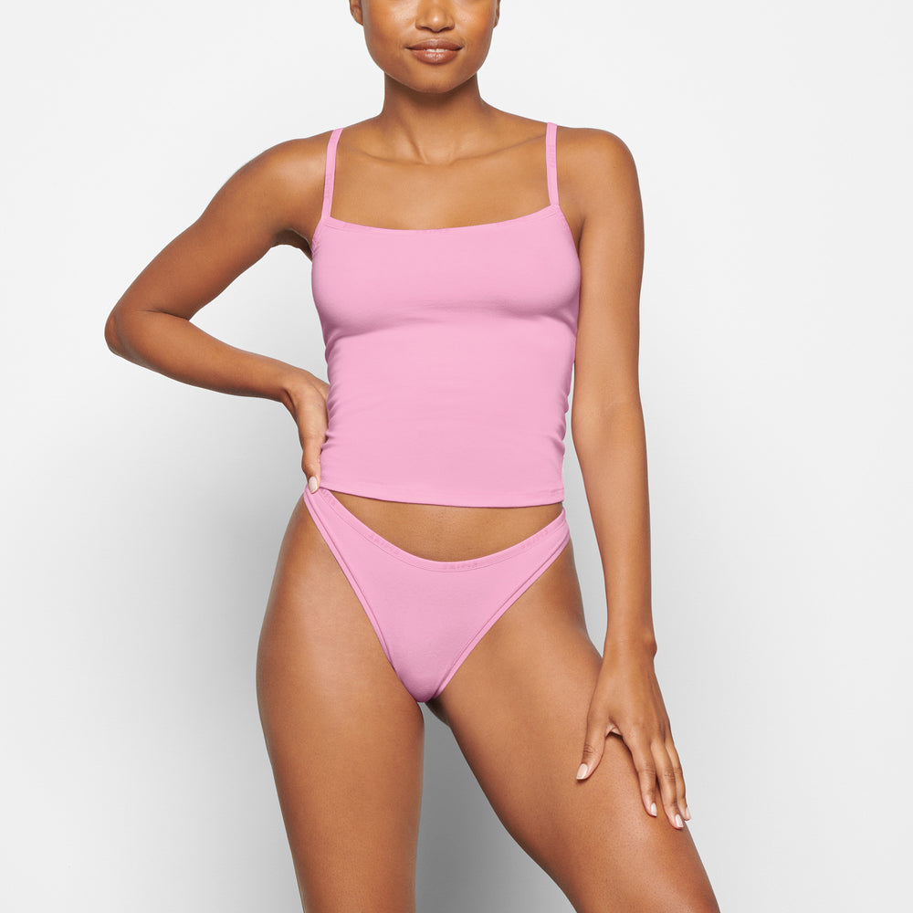 Skims COTTON LOGO Tank Roze | 97LAUSDCP