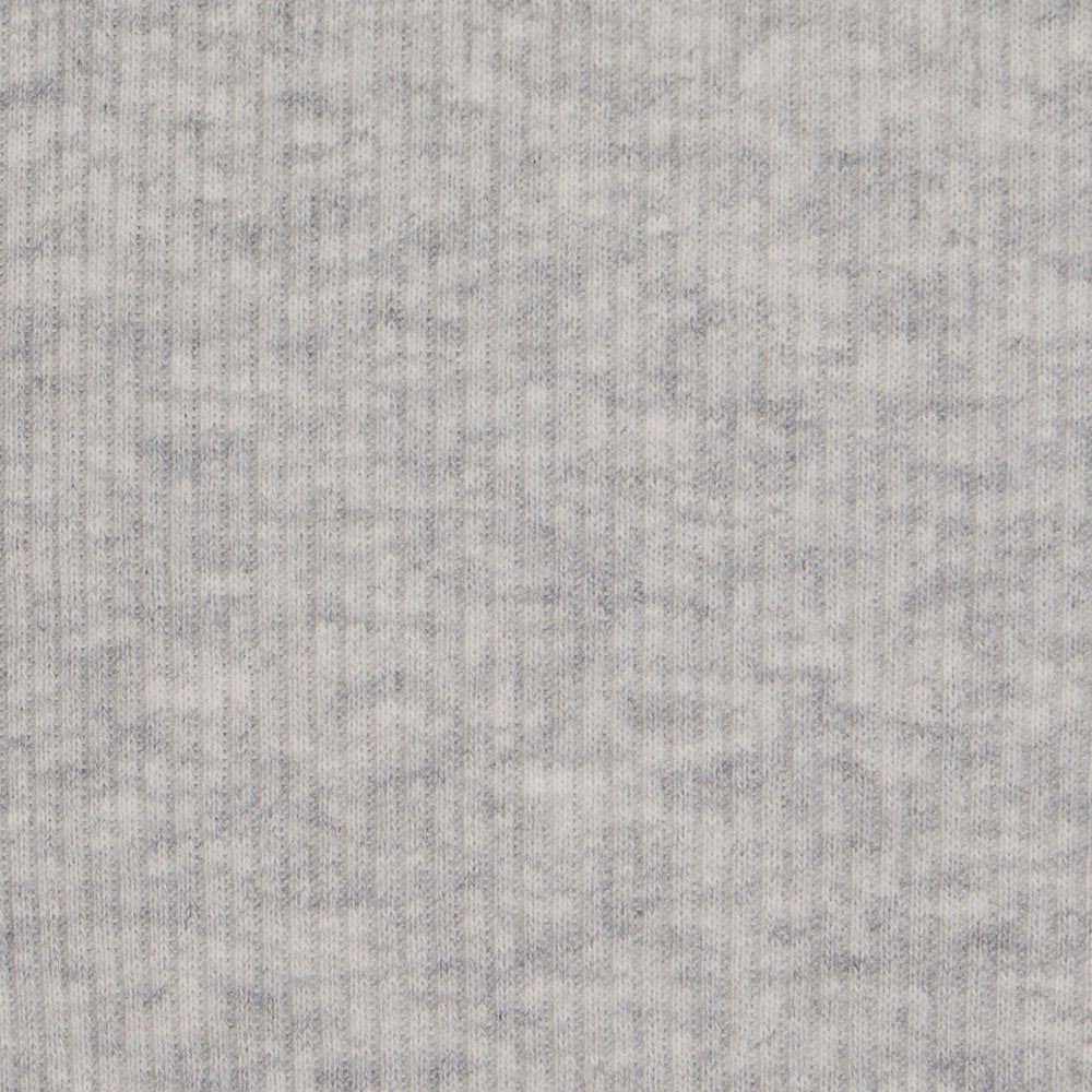 Skims COTTON RIB HENLEY LONG SLEEVE T-shirt Lichtgrijs | 91FHGZKIT