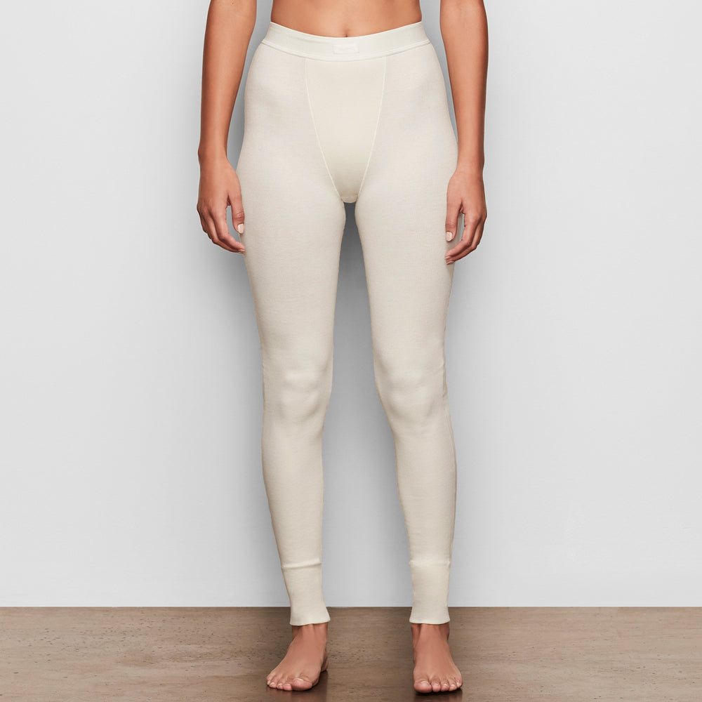 Skims COTTON RIB Leggings Wit | 89HBDMSEG