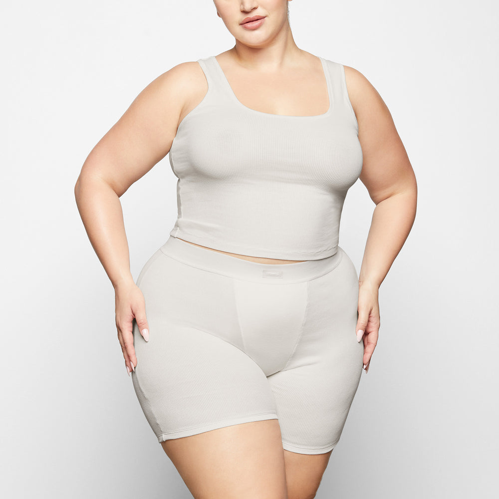 Skims COTTON RIB Pack Tank Diepgekleurd | 24JSAZCUI