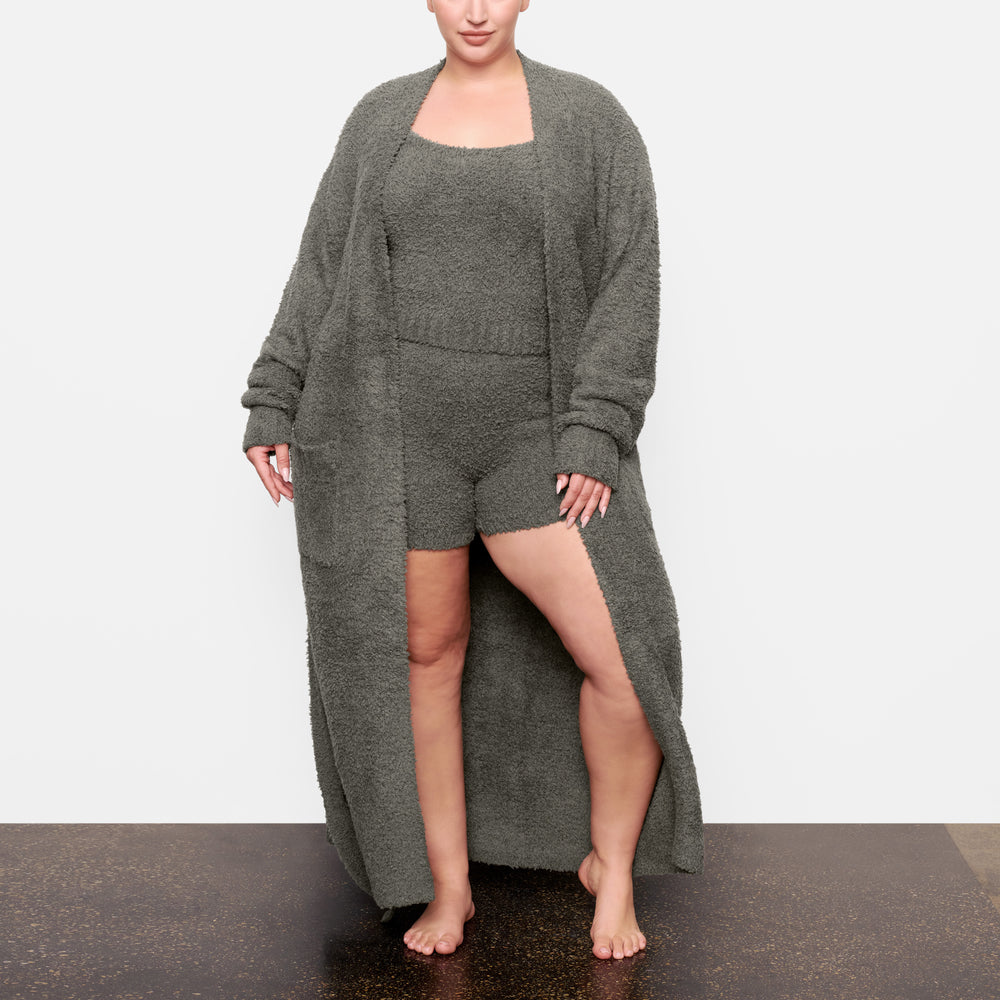Skims COZY KNIT Badjas Grijs | 41UCJEFNY