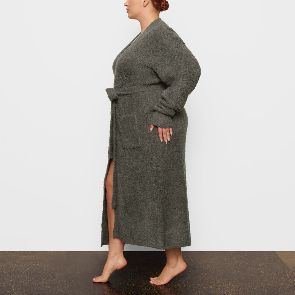 Skims COZY KNIT Badjas Grijs | 41UCJEFNY