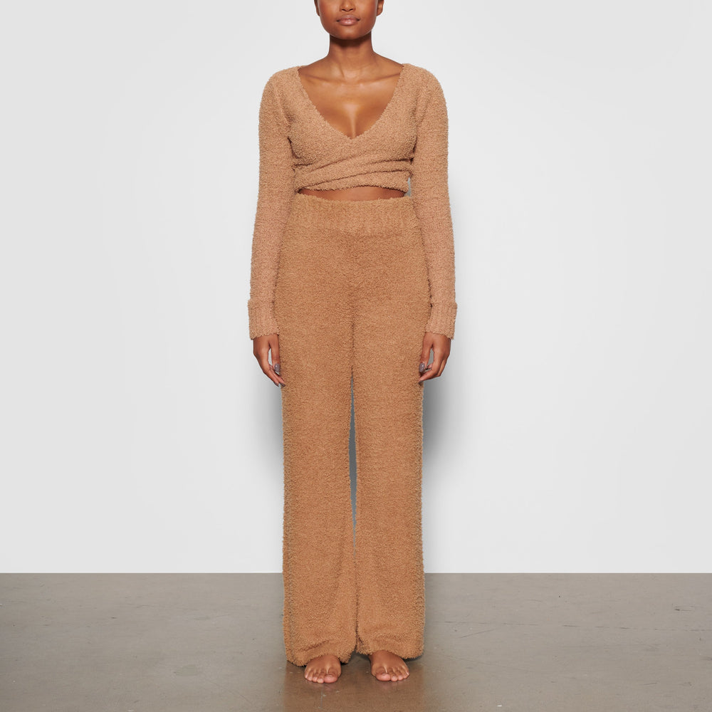 Skims COZY KNIT Broek Bruin | 85WNFQKJZ