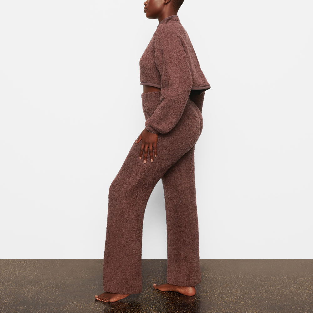 Skims COZY KNIT Broek Donkerrood | 57YPXLMFT