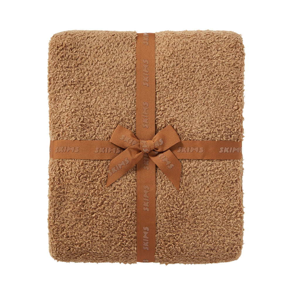 Skims COZY KNIT Deken Bruin | 69DQPSUCH