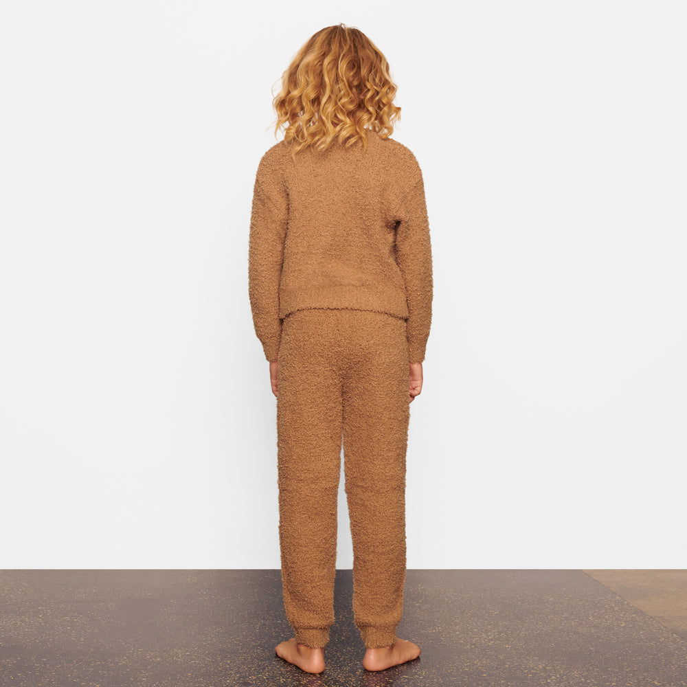 Skims COZY KNIT JOGGER Kinderen Bruin | 98XMKJUES