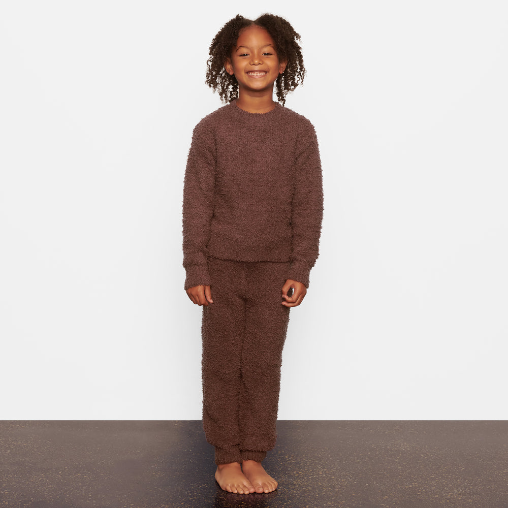 Skims COZY KNIT JOGGER Kinderen Donkerrood | 89LNMCSWH