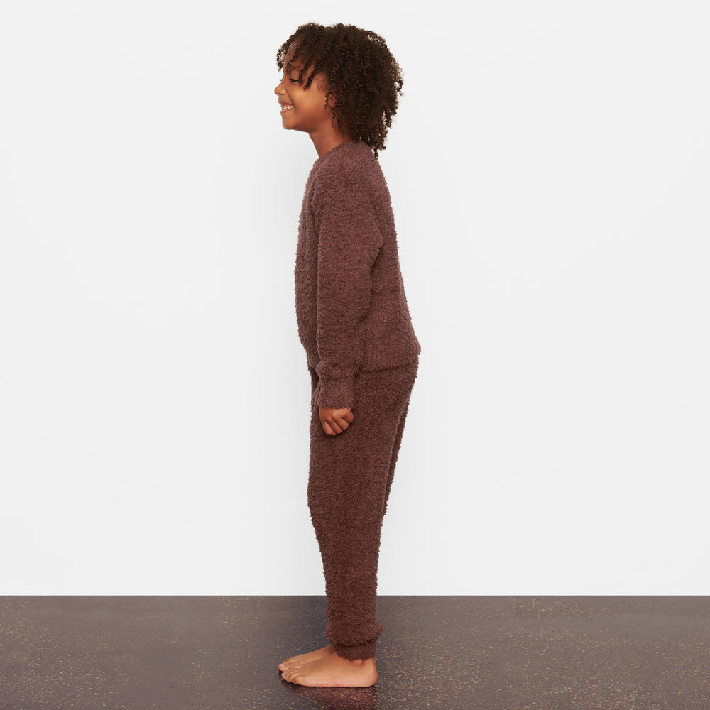 Skims COZY KNIT JOGGER Kinderen Donkerrood | 89LNMCSWH