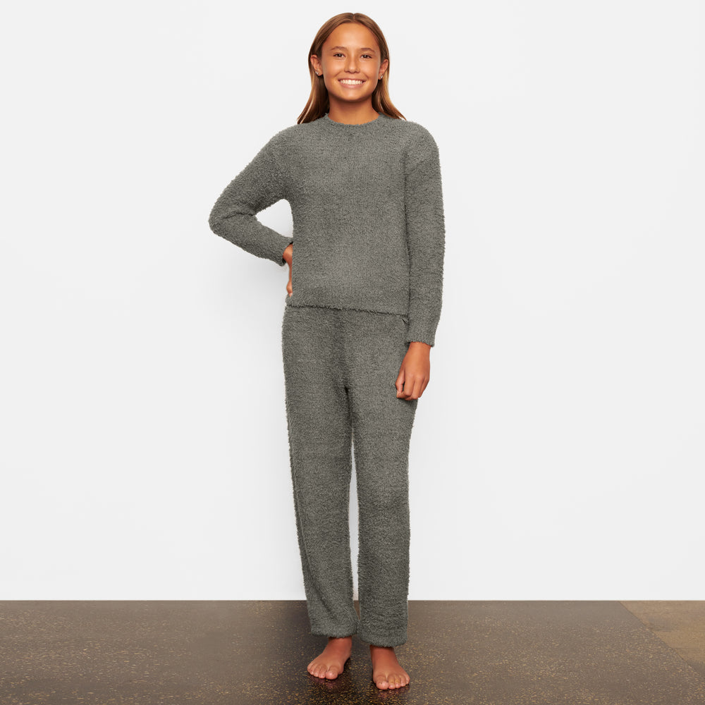 Skims COZY KNIT JOGGER Kinderen Grijs | 36RFIOJLP
