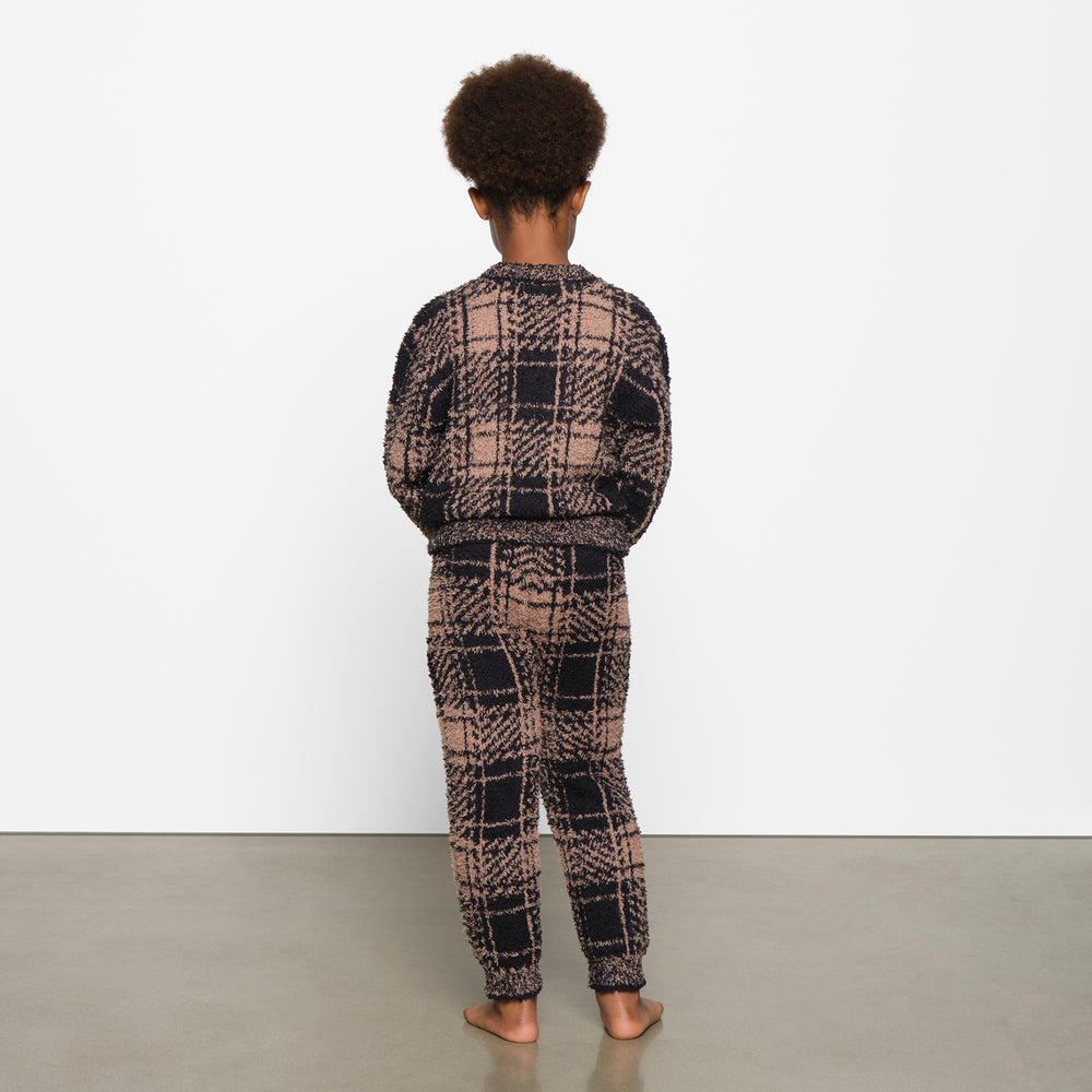 Skims COZY KNIT JOGGER Kinderen PLAID | 34ITHQBDP